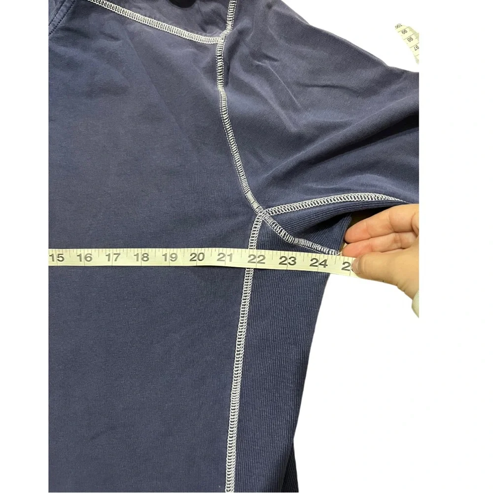 Men’s Tommy Bahama 1/4 Zip Blue Sweater - XL